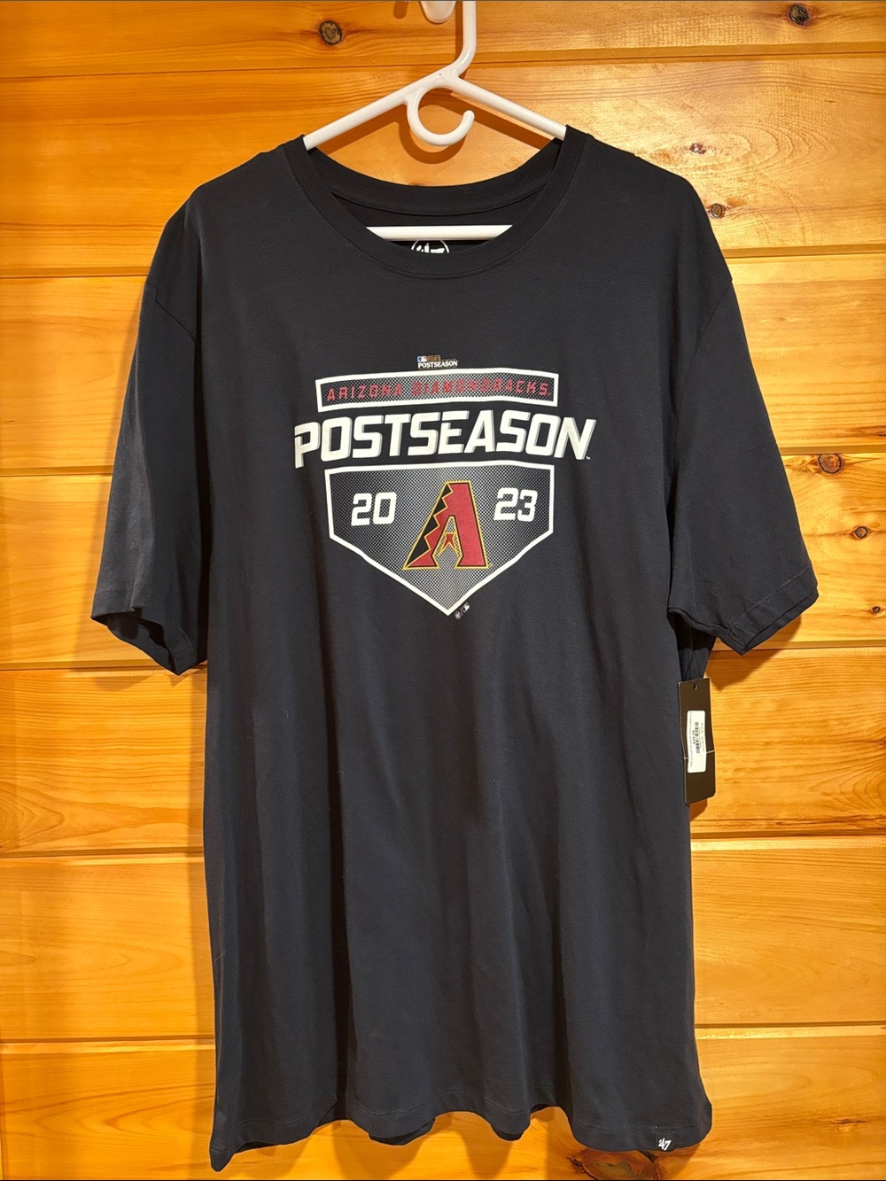 NWT Black Arizona Diamondbacks Postseason T-Shirt 2023